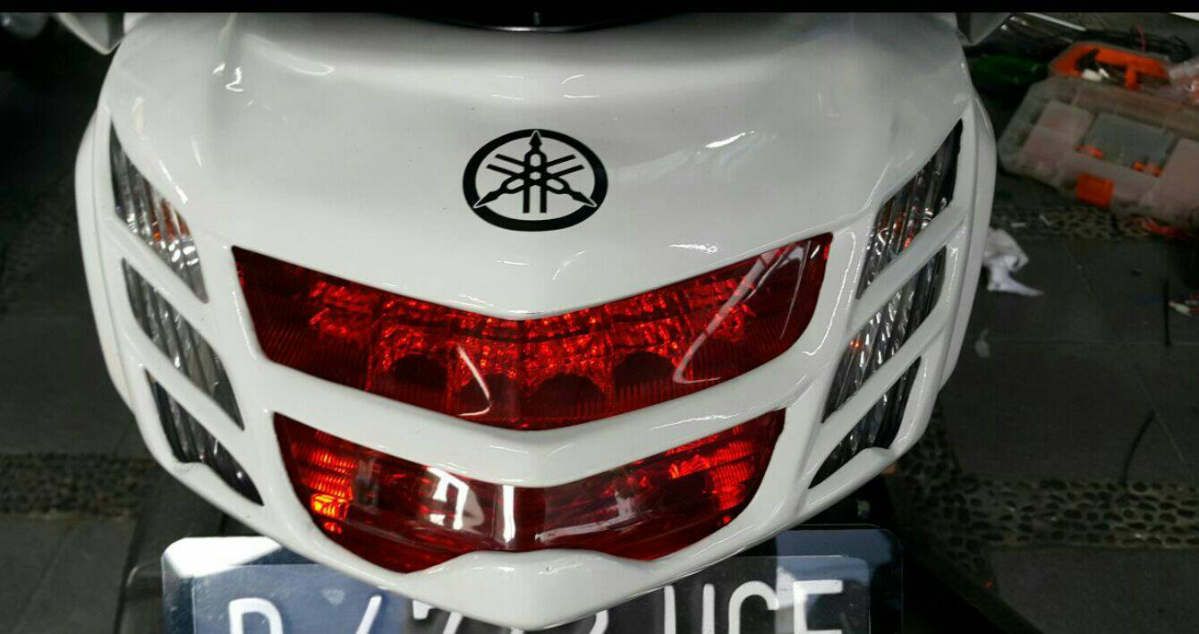 Jual Cover Lampu Belakang Nmax HS Speed Shop Motorcycle Tokopedia