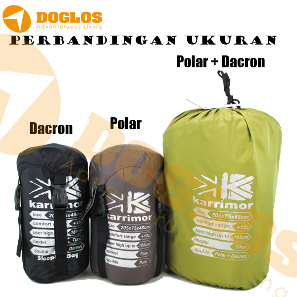 jual sleeping bag karrimor polar dacron jual sleeping bag karrimor polar dacron