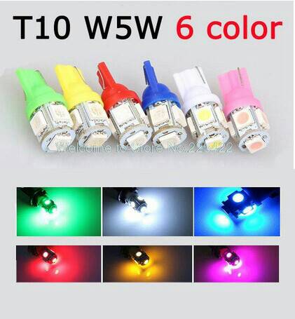 Harga Lampu Led Jagung T10 5 mata SMD 5050 Senja Sen Sein