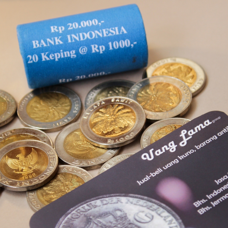 jual koin 1000 rupiah bimetal kelapa sawit uang lama jual koin 1000 rupiah bimetal kelapa sawit uang lama