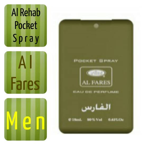 jual al fares parfum wangi pocket spray 18 ml alrehab al jual al fares parfum wangi pocket spray 18 ml alrehab al