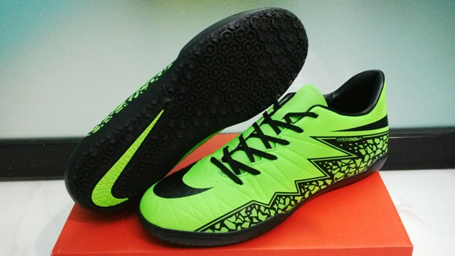 Jual Sepatu Futsal Nike Hypervenom Hijau Volt - Bobos Shop
