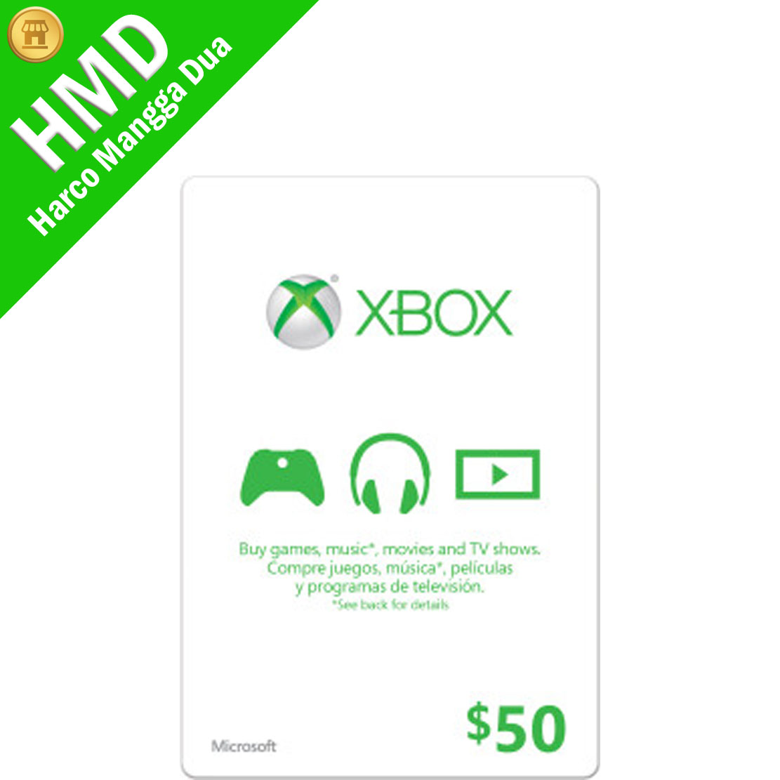 jual xbox live prepaid card 50 usa harco mangga dua jual xbox live prepaid card 50 usa harco mangga dua
