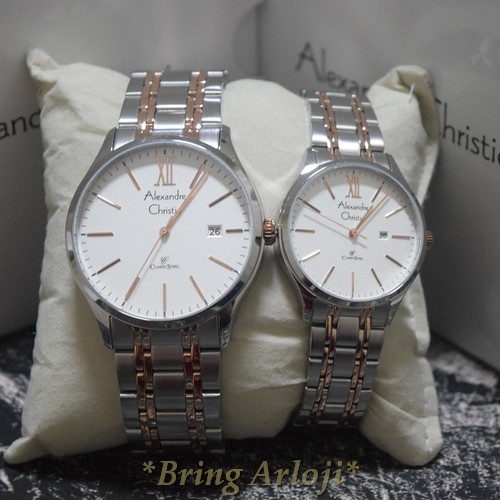 jual jam tangan alexandre christie ac 8504 silver jual jam tangan alexandre christie ac 8504 silver
