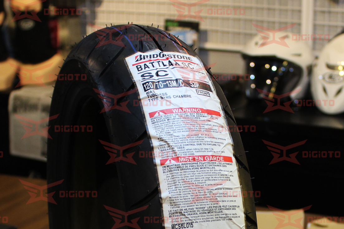 Jual Ban Battlax Sc 120 70 Ring 13 Untuk Yamaha Nmax Digioto