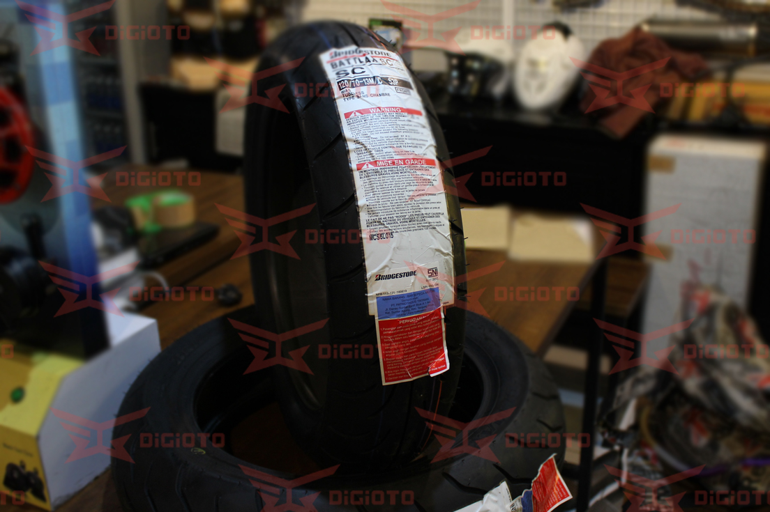 Jual Ban Battlax Sc 120 70 Ring 13 Untuk Yamaha Nmax Digioto