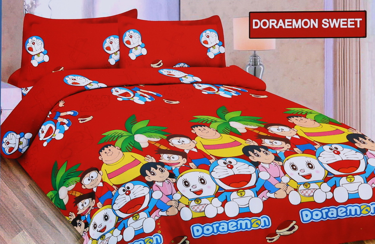 Jual grosir sprei bonita doraemon sweet 120 x 200 wongpasar ...
