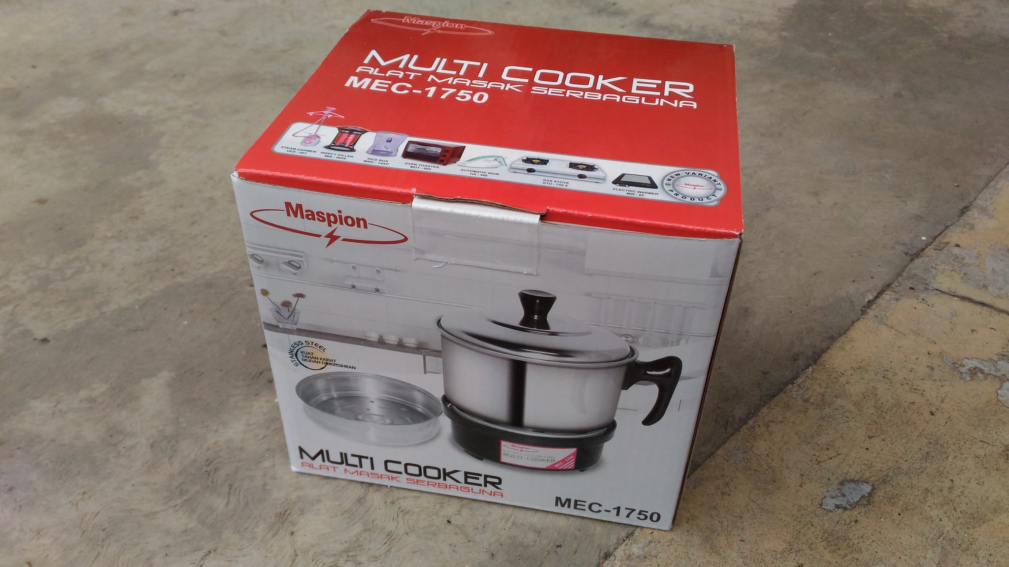 jual panci listrik maspion mec 1750 toko sr jual panci listrik maspion mec 1750 toko sr