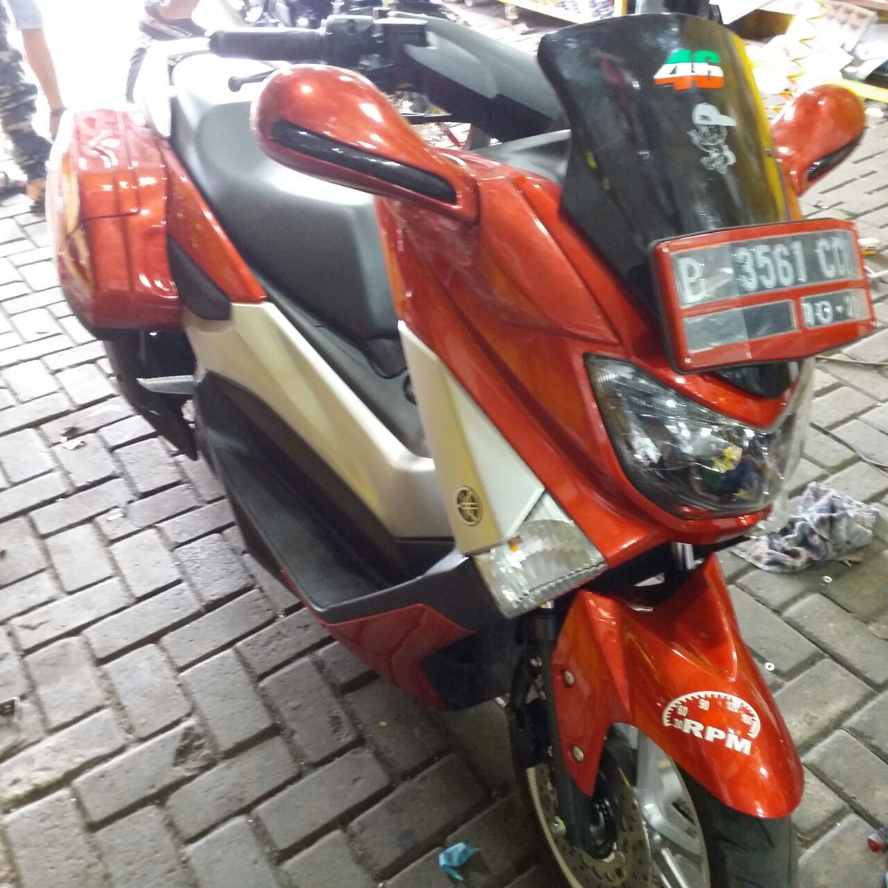 Jual Paket Spion Side Box NMAX Free Mug Flap DUNIA VARIASI