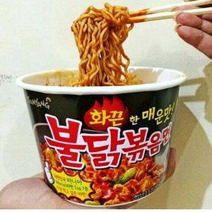 Jual SAMYANG SPICY MIE RAMEN INSTAN CUP NOODLE KOREA
