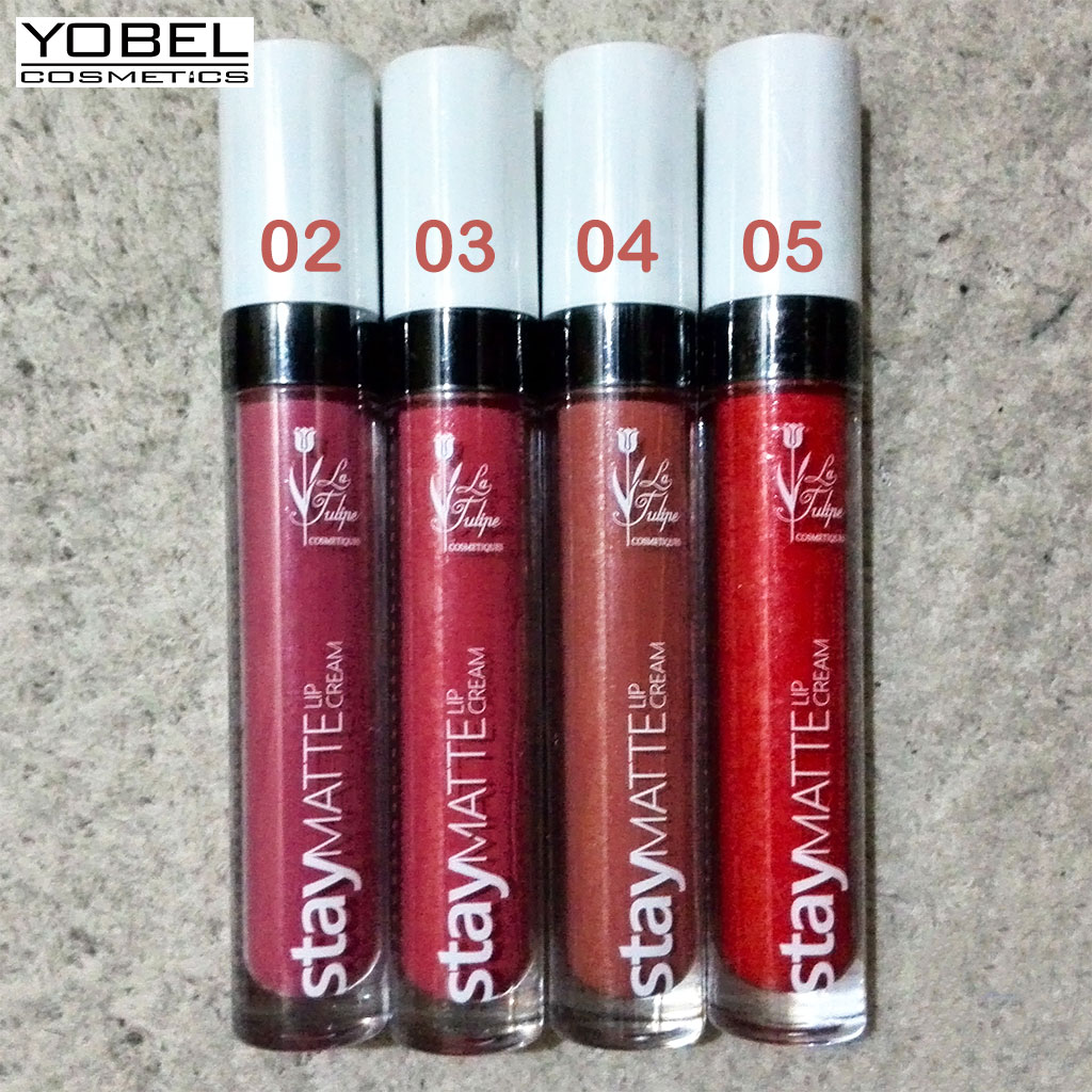 Jual La Tulipe Stay Matte Lip Cream - Yobel Cosmetics