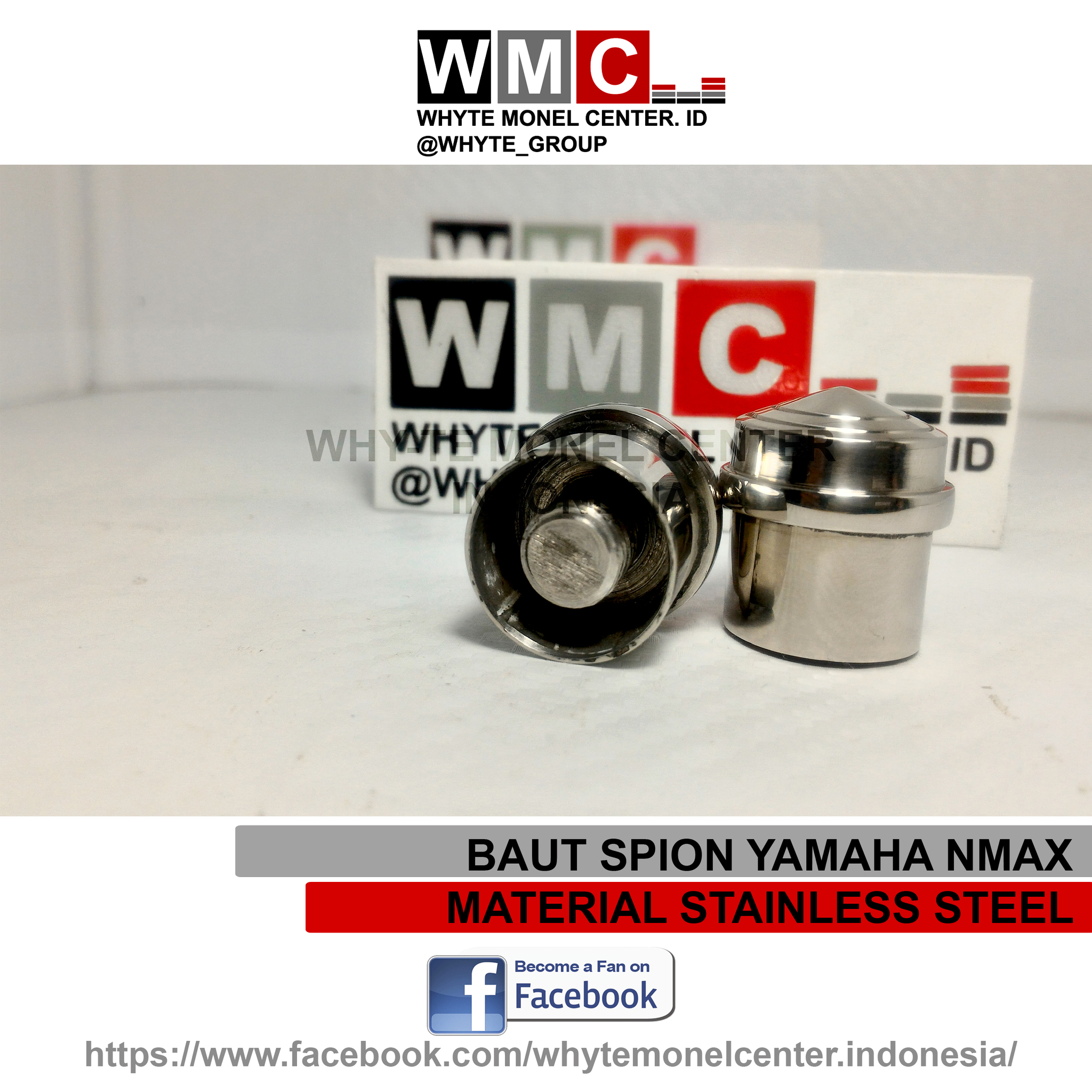Jual BAUT SPION YAMAHA NMAX SETT KANAN KIRI Whyte Monel Center