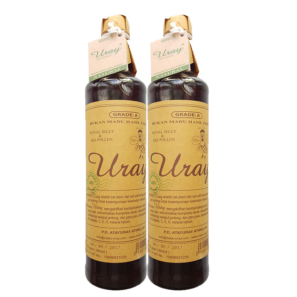 jual madu uray 640 ml pack of 2 house of organix jual madu uray 640 ml pack of 2 house of organix