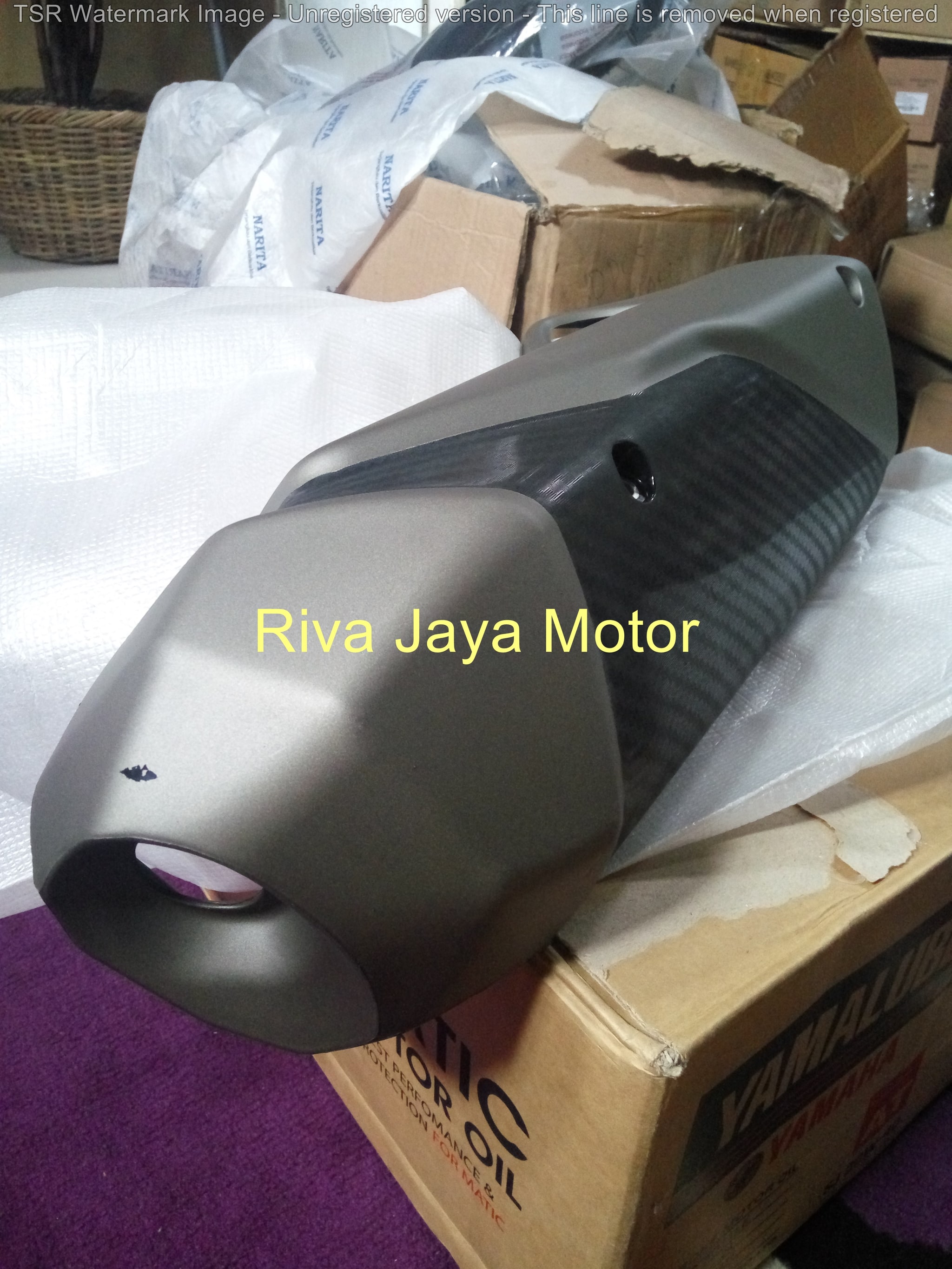Jual AKSESORIS COVER PELINDUNG KNALPOT YAMAHA NMAX Riva Jaya