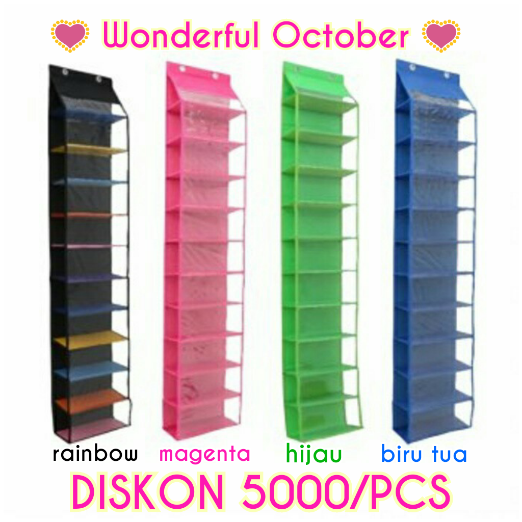jual hso hanging shoe organizer rak sepatu gantung radysa organizer jual hso hanging shoe organizer rak sepatu gantung radysa organizer