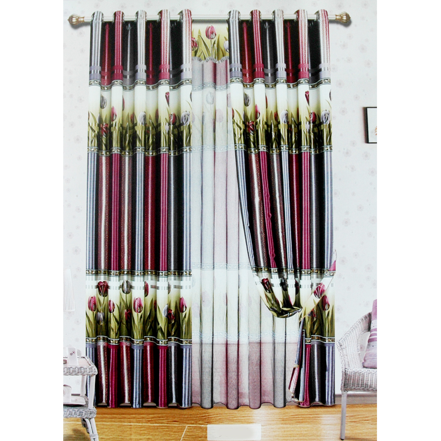 Jual Ellenov Gorden + Vitrage Import Latulip 9093-1 Uk 150x200 - toko alona |