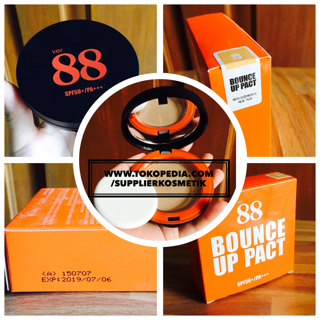 New bedak kemasan orange ( ver88 bounce up pact) Murah