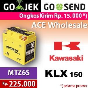 jual aki kering gel klx 150 kawasaki motobatt mtz6s accu motor u gs yuasa ace wholesale jual aki kering gel klx 150 kawasaki motobatt mtz6s accu motor u gs yuasa ace wholesale