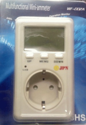 Alat Pengukur Pemakaian Alat Elektronik  ammeter