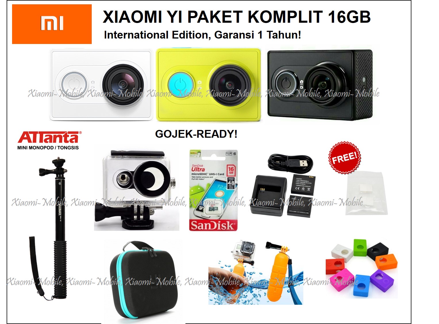 jual xiaomi yi international version combo black hitam edition xiaomi mobile jual xiaomi yi international version combo black hitam edition xiaomi mobile