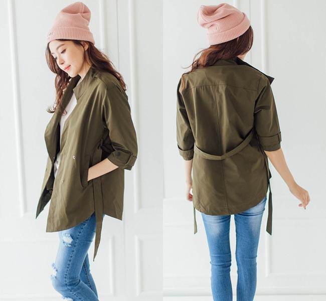 jual outer blazer coat jaket cardigan army green blue pink jual outer blazer coat jaket cardigan army green blue pink