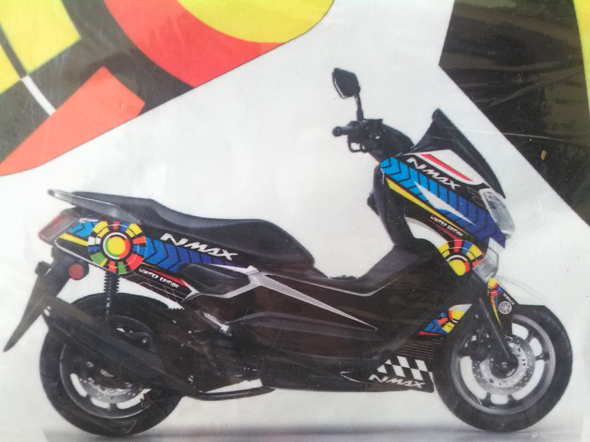 Jual Striping Sticker Lis Motor Variasi Yamaha N Max Full Body 2