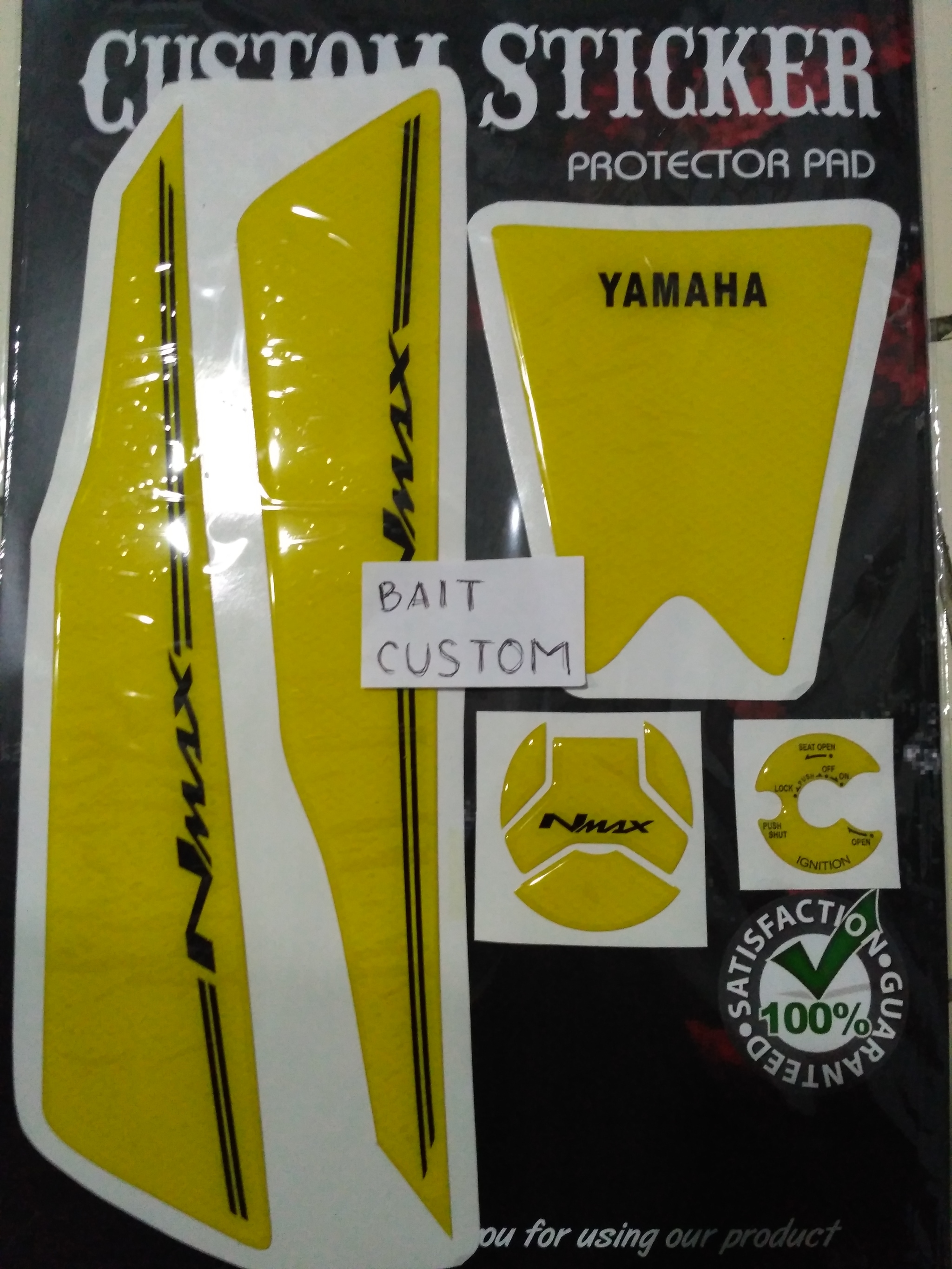 Jual Stiker Pad Nmax N Max Lengkap Kunci Kontak Dek Tutup Tangki
