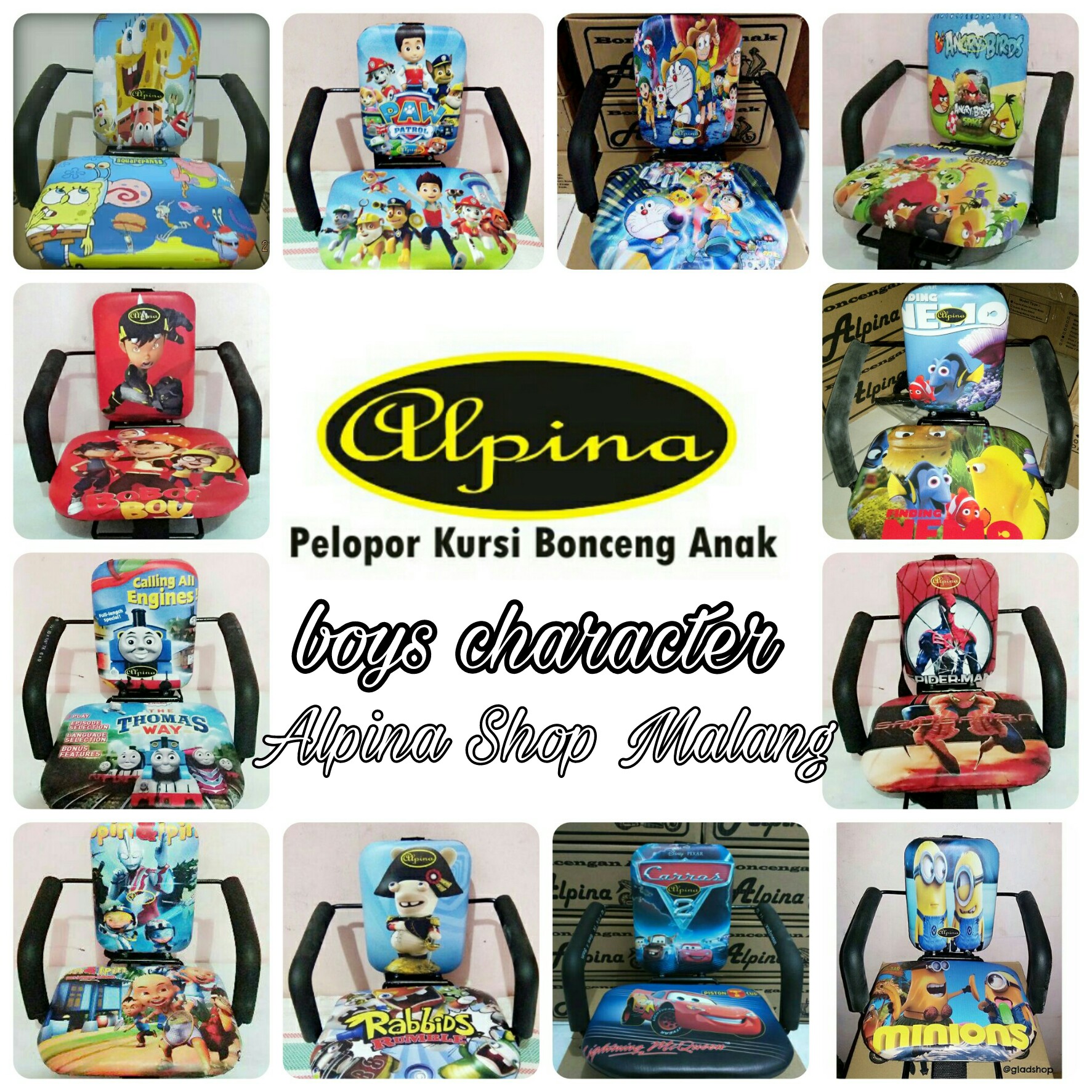 Jual Boncengan Anak Jok Anak All Matic Alpina Shop Malang