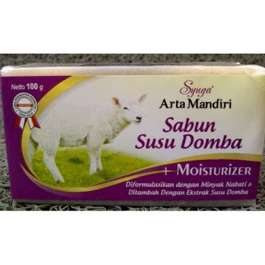 sabun susu domba original bpom arta mandiri (pelembab pemutih kulit)