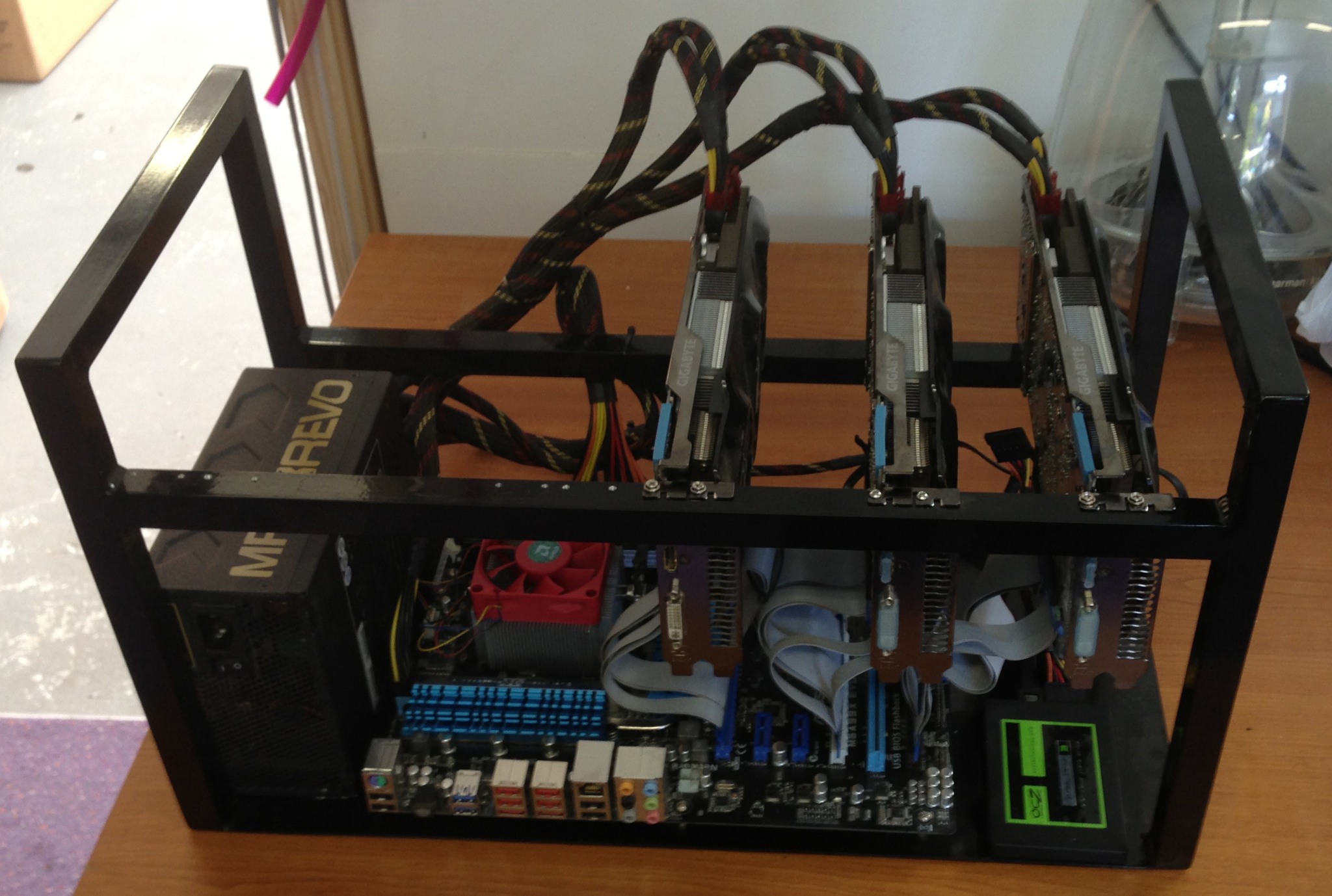 Ethereum Profitability: Custom Ethereum Mining Rig