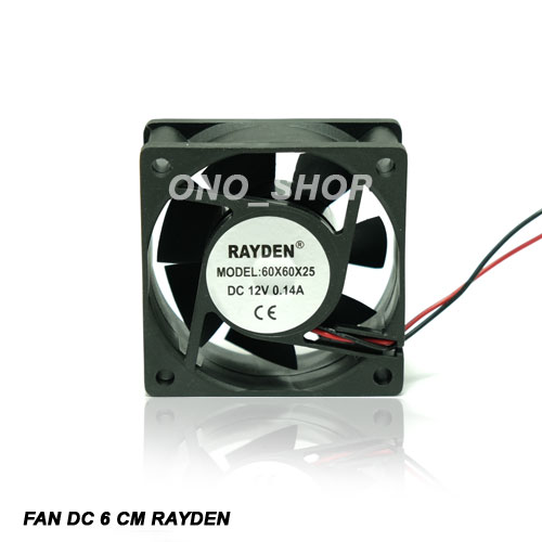 jual fan dc 12 volt rayden 6 cm ono shop jual fan dc 12 volt rayden 6 cm ono shop
