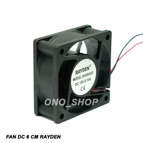 jual fan dc 12 volt rayden 6 cm ono shop jual fan dc 12 volt rayden 6 cm ono shop