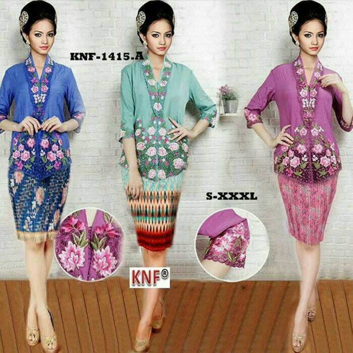 jual setelan kebaya encim knf 1415 gracia shop jual setelan kebaya encim knf 1415 gracia shop