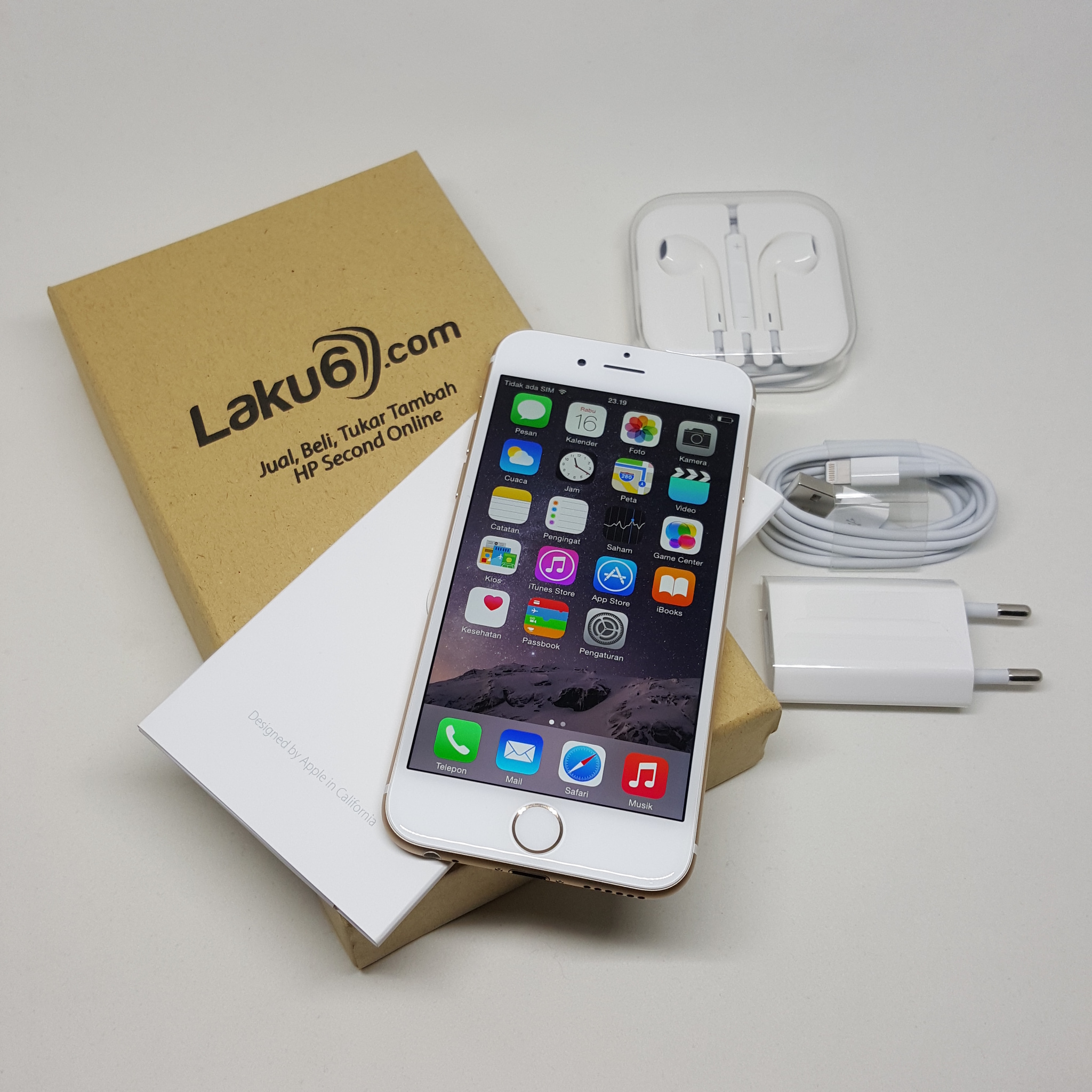 Jual Apple Iphone 6 128GB Bekas Bagus Asli Murah Laku6 Jual Apple Iphone 6 128GB Bekas Bagus Asli Murah Laku6