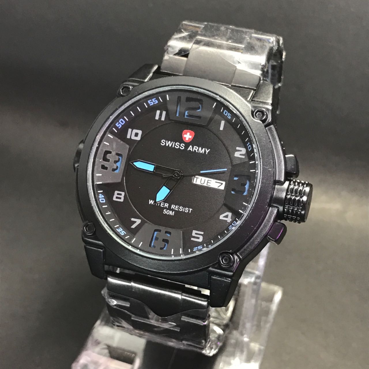 jual jam tangan pria swiss army rantai stainless steel jual jam tangan pria swiss army rantai stainless steel
