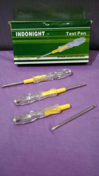 Tespen + Obeng +- 2Way Safety Murmer Baru | Barang Alat Elektronik