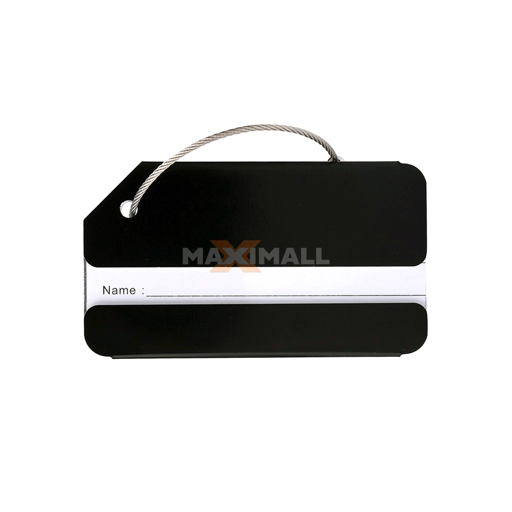 Tanda Pengenal/ ID Card Koper Aluminium (Travel Bag/ Luggage Tag)