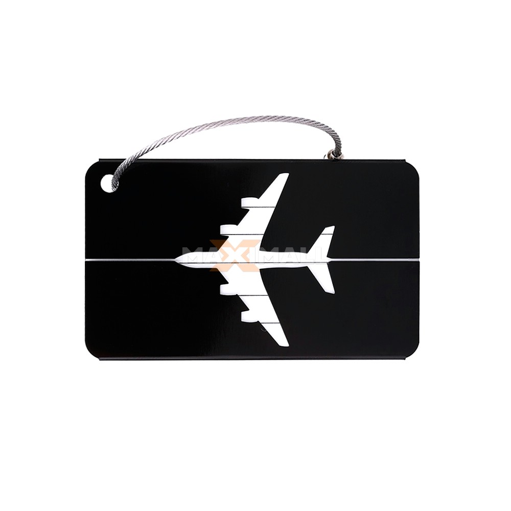 Tanda Pengenal/ ID Card Koper Aluminium (Travel Bag/ Luggage Tag) M-02