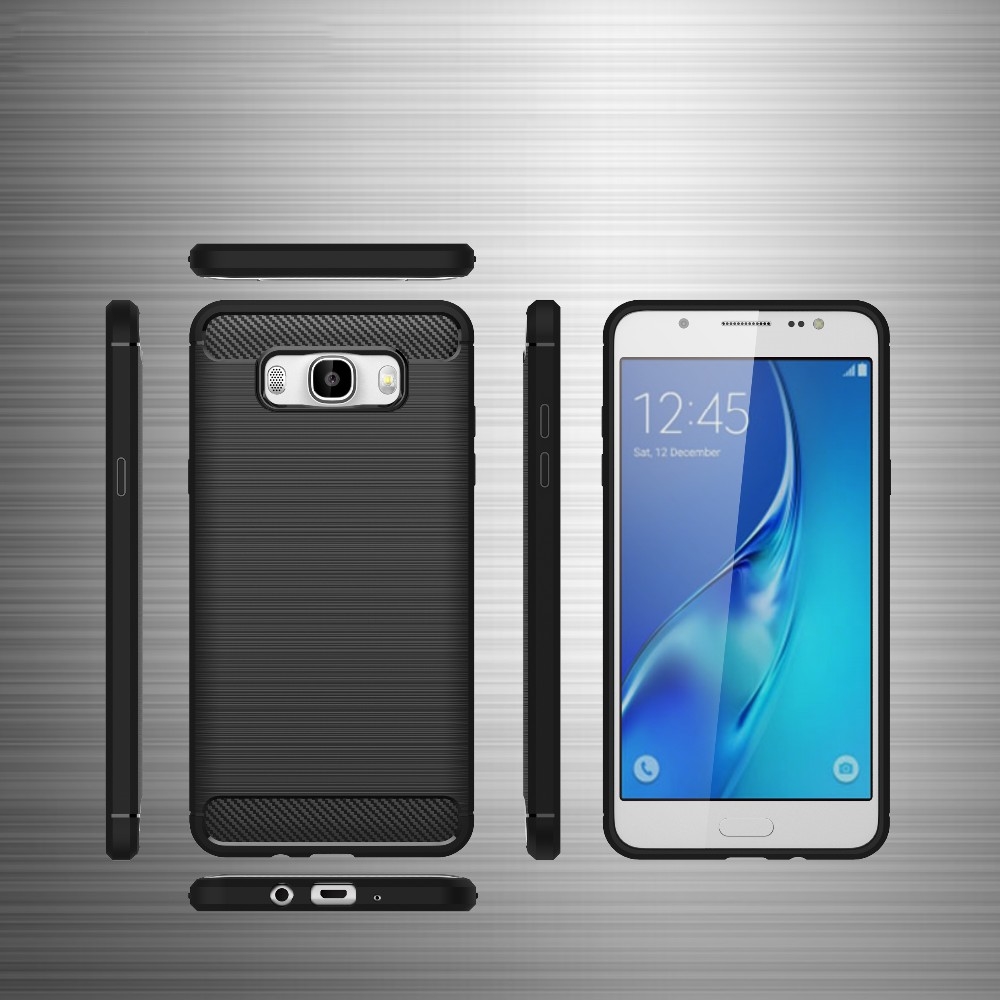 Samsung Galaxy J510 J710 J5 J7 2016 Viseaon Case Fiber Soft Backcase