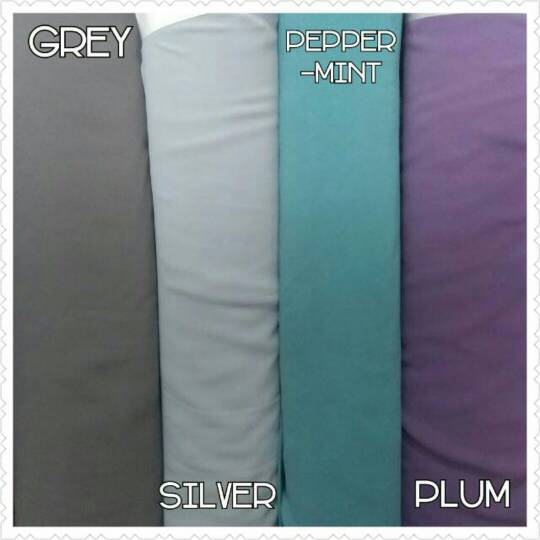 jual kain sifon ceruti polos lebar 150cm kain meteran bahan khimar toko kain iona jual kain sifon ceruti polos lebar 150cm kain meteran bahan khimar toko kain iona