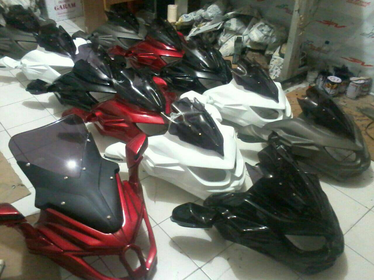 Jual Windshield Tameng Alien Yamaha Nmax Spion Bisa Lipat