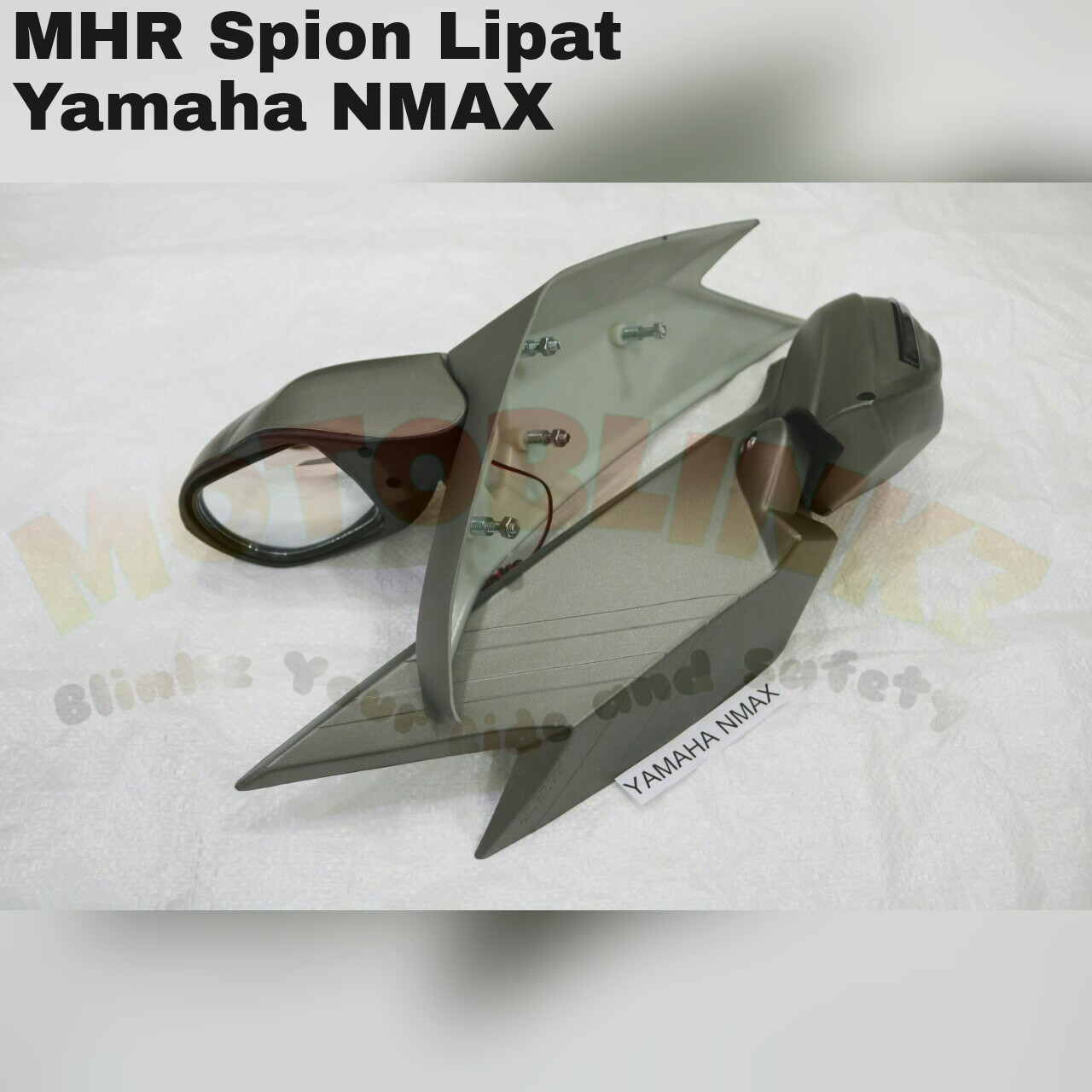 Jual MHR Spion Lipat Plastik ABS Yamaha NMAX MOTOBLINKZ Tokopedia