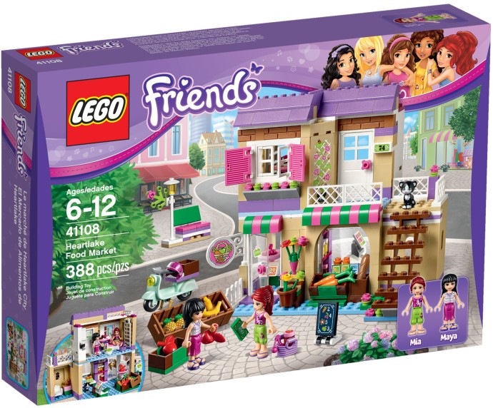 Jual Lego 41108 Friends Heartlake Food Market Original Mainan