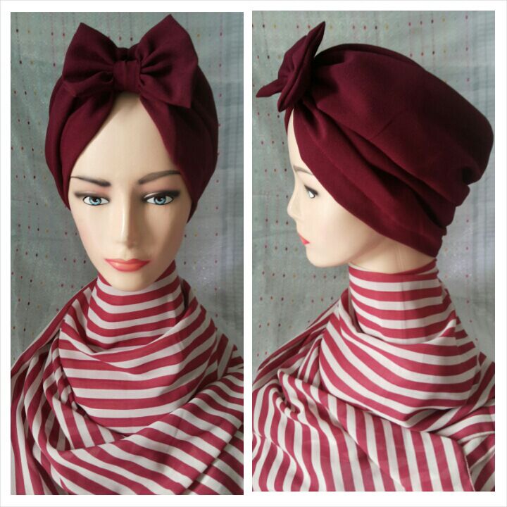 jual turban pita bow turban faraza collection jual turban pita bow turban faraza collection
