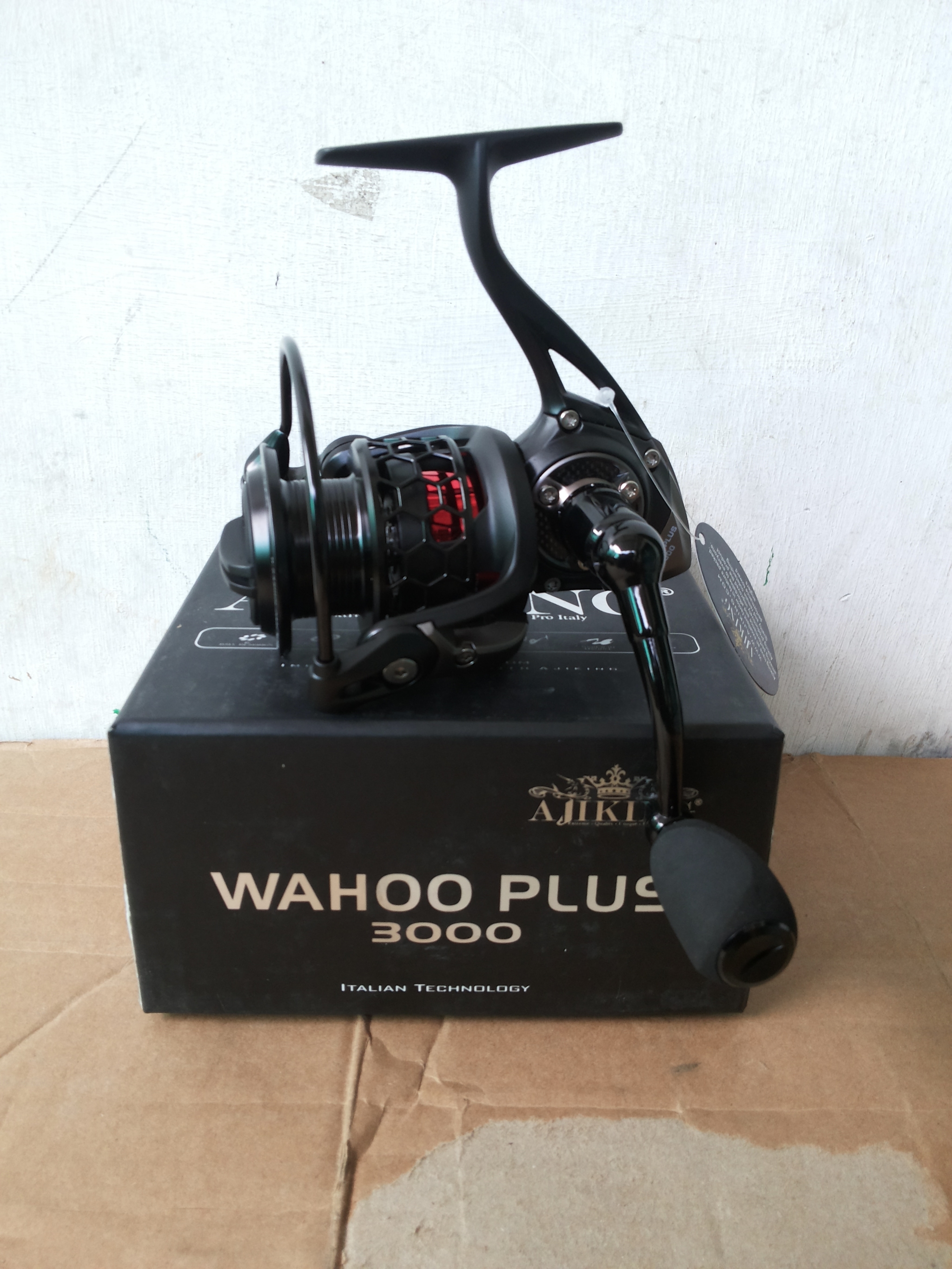 jual reel ajiking wahoo plus 3000 grosir pancingsolo jual reel ajiking wahoo plus 3000 grosir pancingsolo