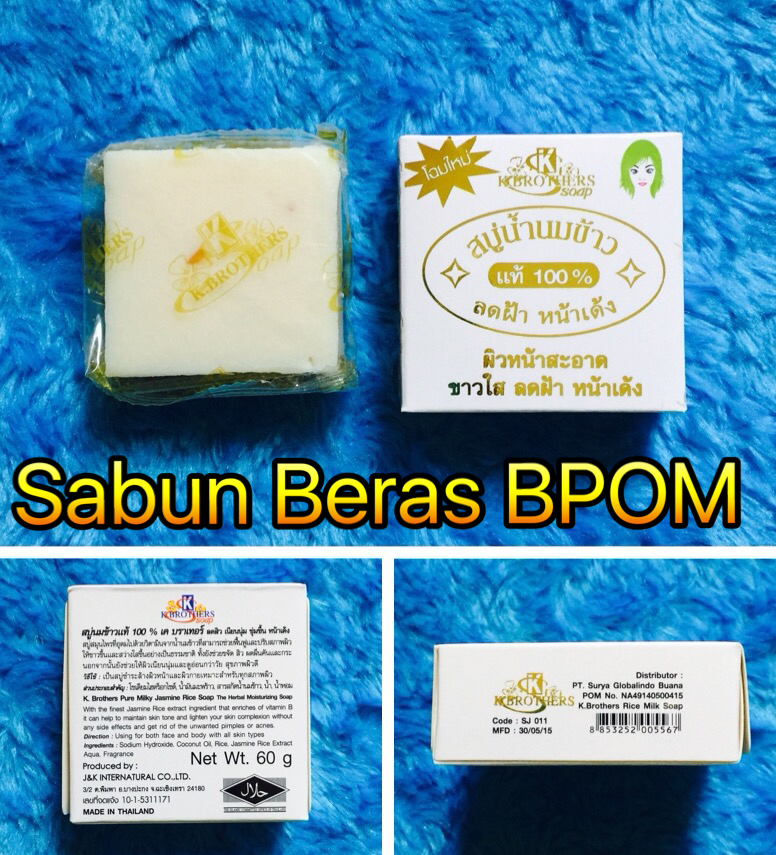 Sabun Beras Thailand K Brothers Original