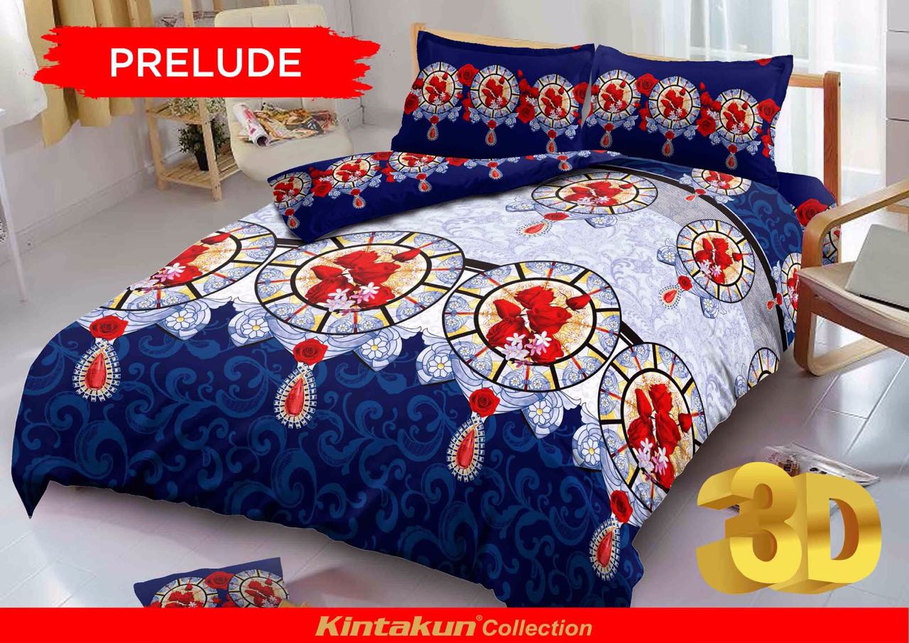 Jual Sprei Rumbai Kintakun D'luxe Uk.180 X 200 Motif Prelude - J.A. Store 7788 | Tokopedia
