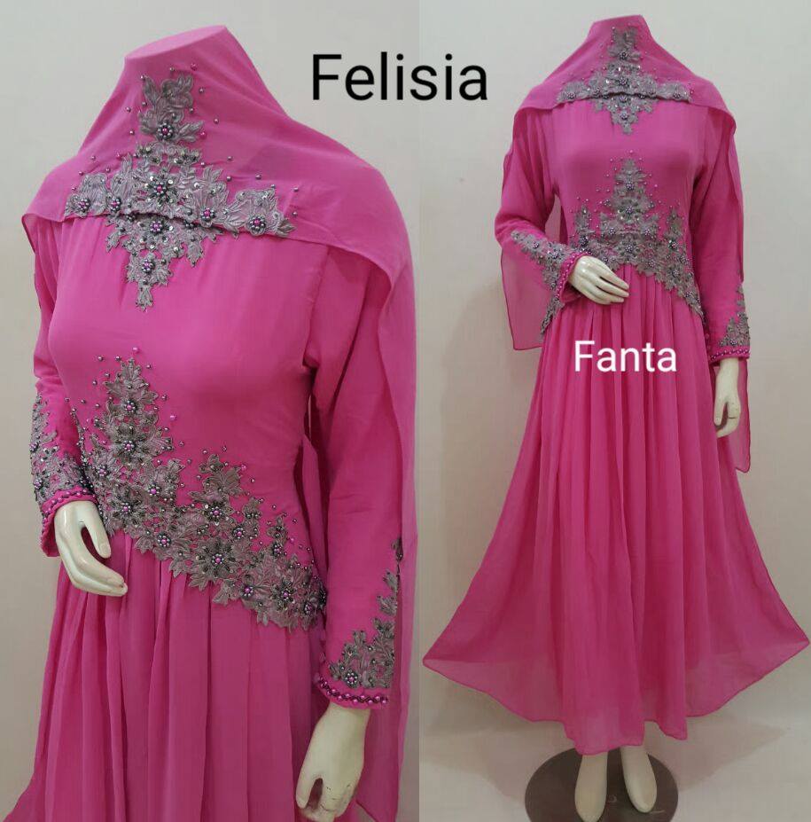 Muslimah Dress 010 jual gamis pesta muslimah terbaru abaya maxi dress Muslimah Dress 010 jual gamis pesta muslimah terbaru abaya maxi dress