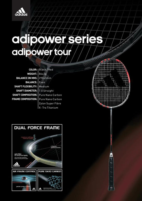 Jual Raket Adidas Adipower Tour Andrasport jual raket adidas adipower tour andrasport