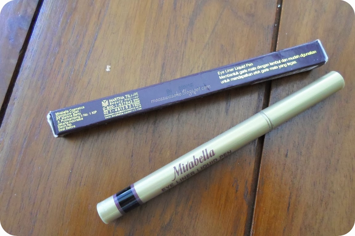 jual mirabella liquid eye liner spidol warna hitam toko jual mirabella liquid eye liner spidol warna hitam toko